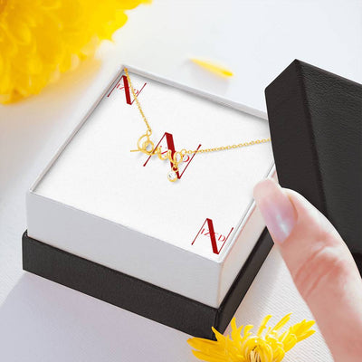 Jewelry Scripted Lov Halskette - Produktbild 4 - NiZED