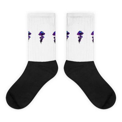 Magic Mushroom Socken von NiZED als Statement Socken, Rave Socks und Streetwear Detail