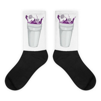 Statement Bottle Socken von NiZED als Statement Socken fuer Rave und Streetwear Detail
