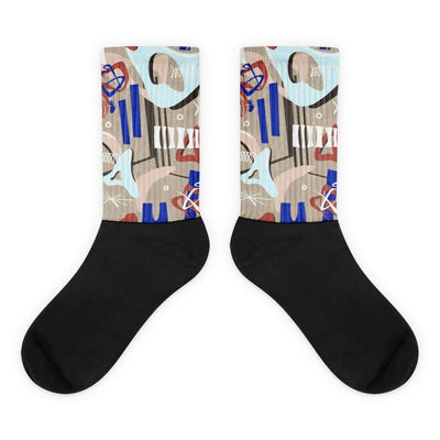 Art Socken von NiZED als Statement Socken, Rave Socks und Streetwear Detail