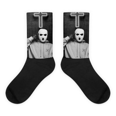Gangsta Socken von NiZED als Statement Socken, Rave Socks und Streetwear Detail