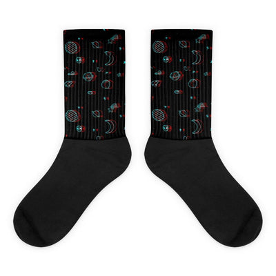 Outta This Planet Socken von NiZED als Statement Socken, Rave Socks und Streetwear Detail