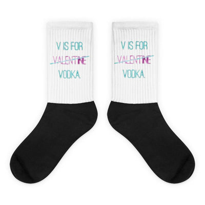Vodka Socken von NiZED als Statement Socken, Rave Socks und Streetwear Detail