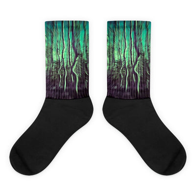 Palm Trees Socken von NiZED als Statement Socken, Rave Socks und Streetwear Detail