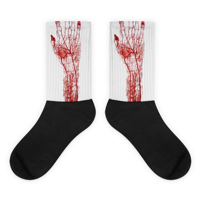 Bloody Socken von NiZED als Statement Socken, Rave Socks und Streetwear Detail