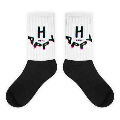 Happy EM DE EMMASocken von NiZED als Statement Socken, Rave Socks und Streetwear Detail