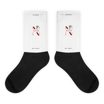 Trust Socken von NiZED als Statement Socken, Rave Socks und Streetwear Detail
