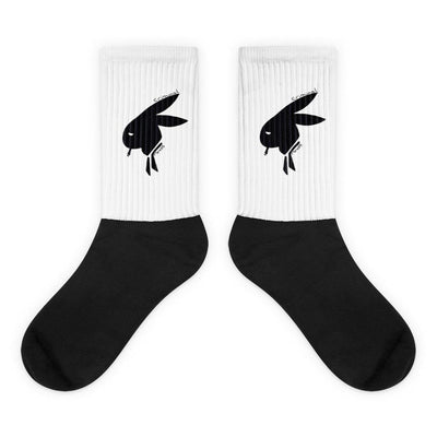 Criminal Bunny Socken von NiZED als Statement Socken, Rave Socks und Streetwear Detail