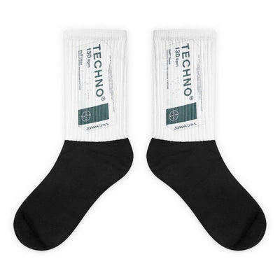 Techno Socken - Rave Socks von NiZED als socks für Streetwear Rave Festival Outfit