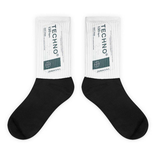 Fall in Love with my Techno Pills Socken