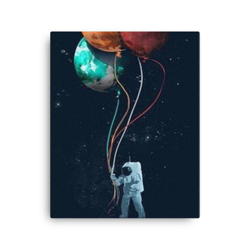 Astronaut Leinwand - Produktbild 2 - NiZED