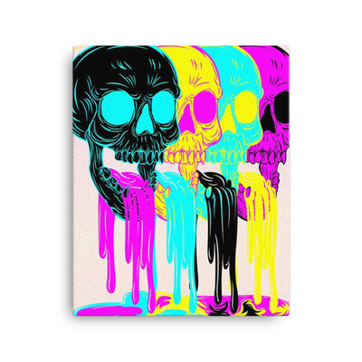 Skulls Vibes Leinwand - Produktbild 2 - NiZED
