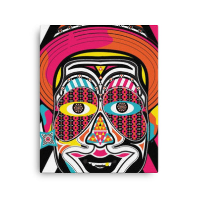 Hippy Psychedelic Vibes Leinwand - Produktbild 2 - NiZED