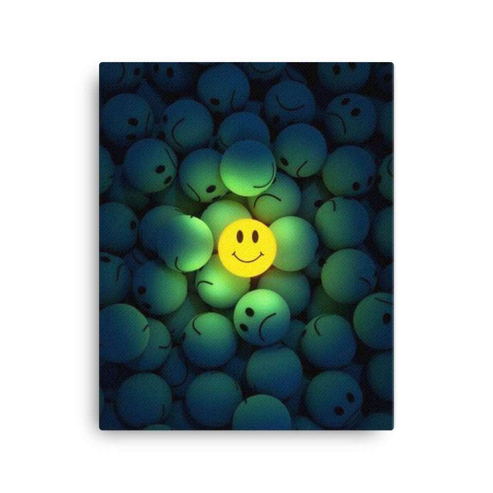 Me in the corona crisis - Leinwand