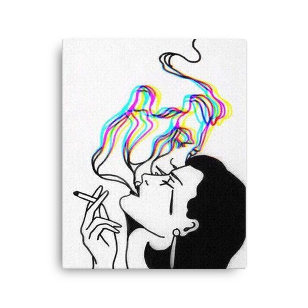 Mood distorted - Leinwand