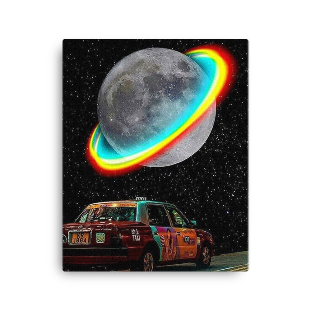 Taxi drive - Leinwand