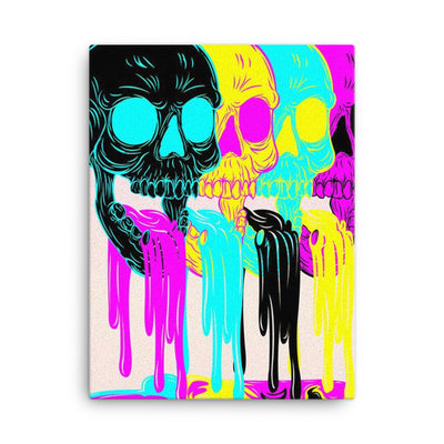 Skulls Vibes Leinwand - Produktbild 3 - NiZED