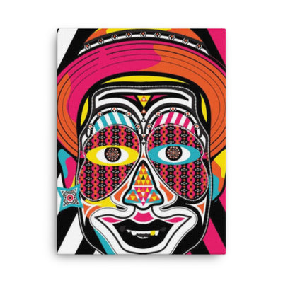 Hippy Psychedelic Vibes Leinwand - Produktbild 3 - NiZED