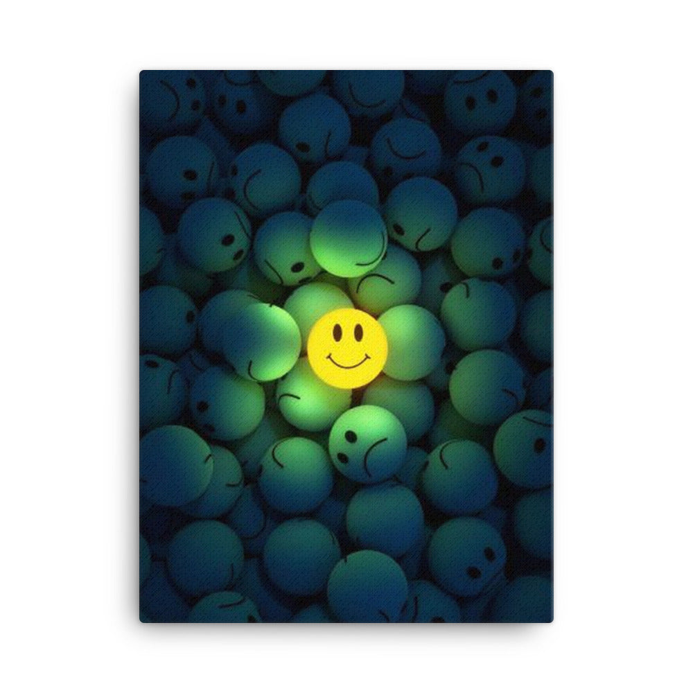 Me in the corona crisis - Leinwand