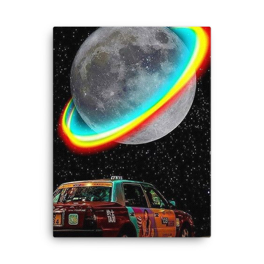 Taxi drive - Leinwand