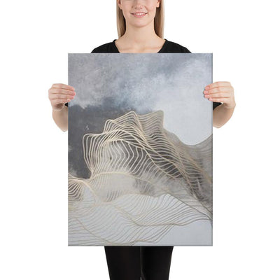 Humalog Leinwand von NiZED als trippy Leinwand und psychedelische Wanddeko