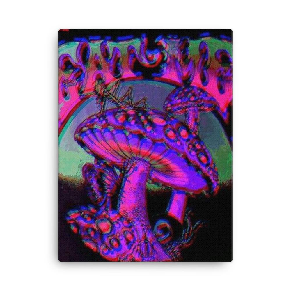 EAT ME MAGIC MASHROOM Leinwand