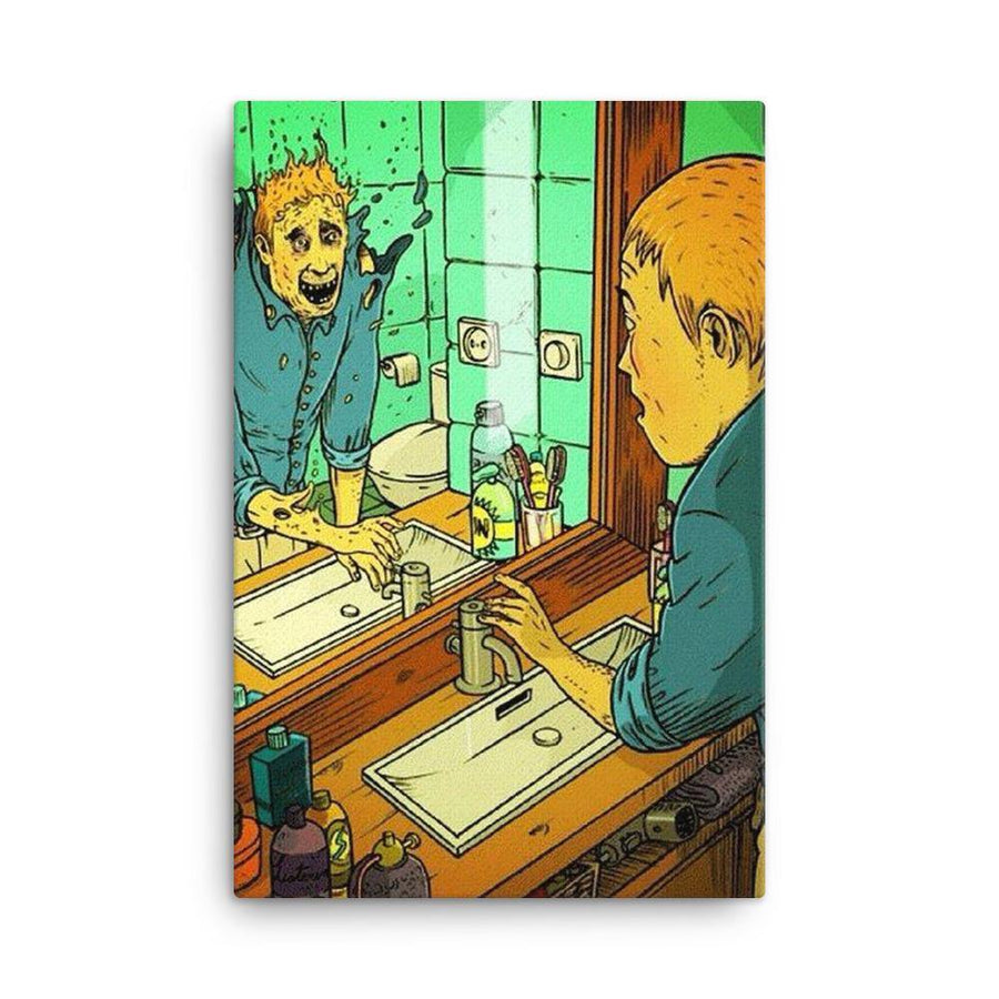 Mirror Acid Poster - Trippy Wall Art