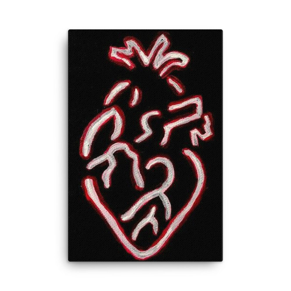Heart canvas