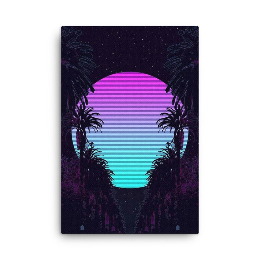 Mooqi Psychedelic Cargo Vibes Leinwand