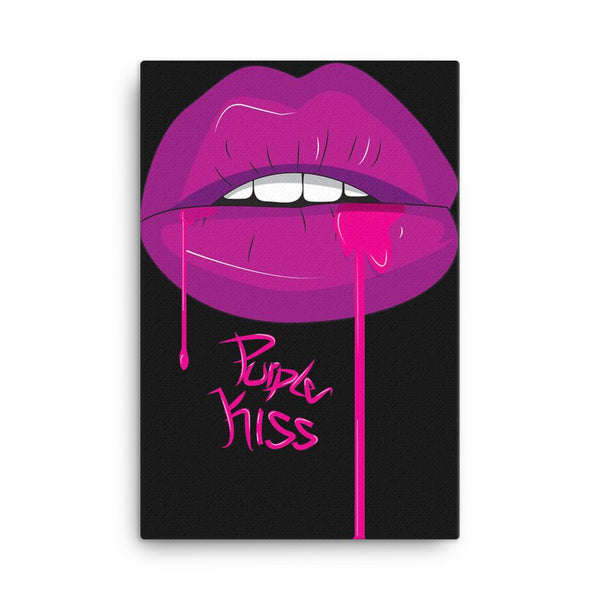 Purple Kiss - canvas