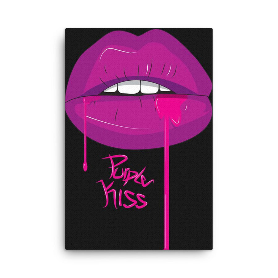 Purple Kiss - canvas