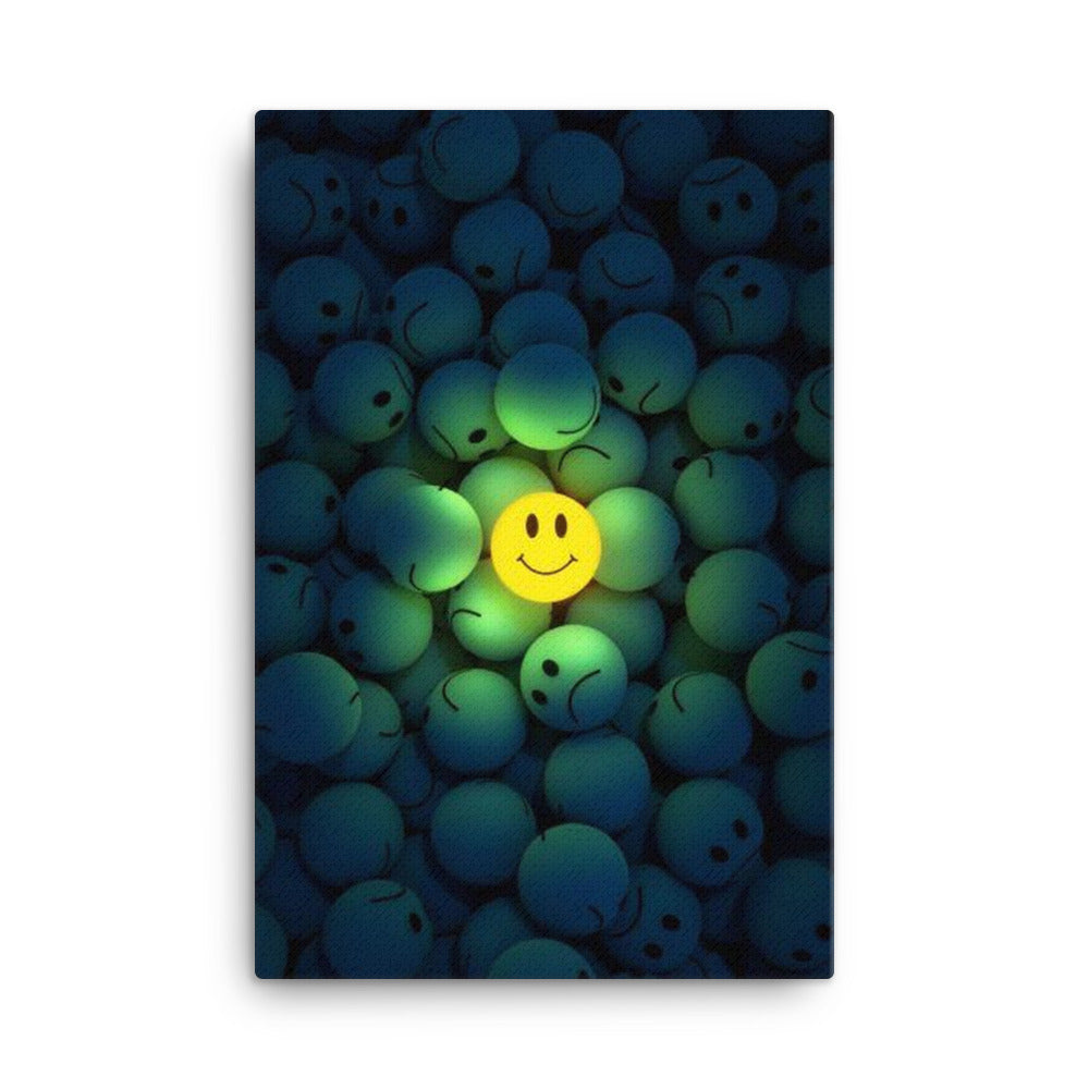 Me in the corona crisis - Leinwand