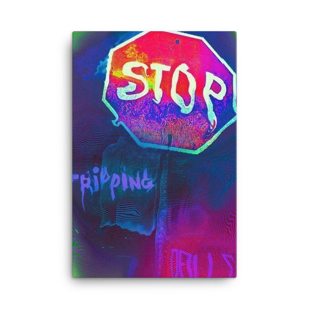 Stop Tripping - Leinwand