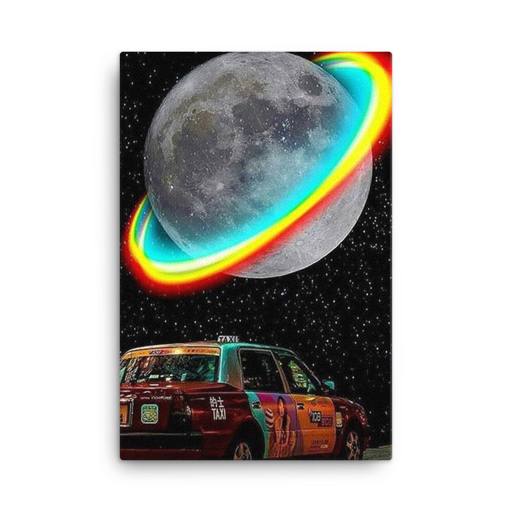 Taxi drive - Leinwand