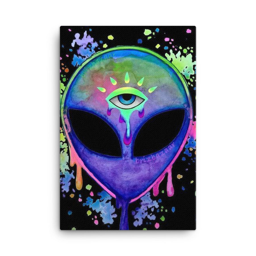 Third Eye Alien - Canvas