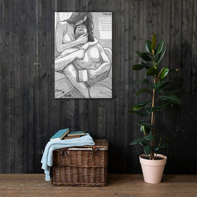 Personalisiere Deine Leinwand von NiZED als trippy Leinwand und psychedelische Wanddeko