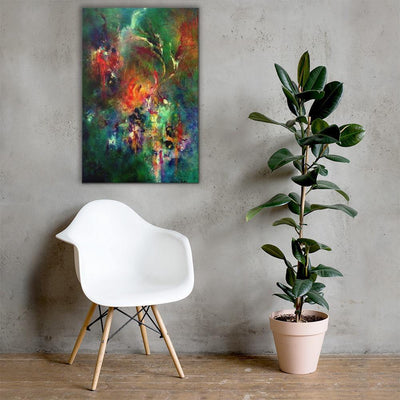 Wild Leinwand von NiZED als trippy Leinwand und psychedelische Wanddeko