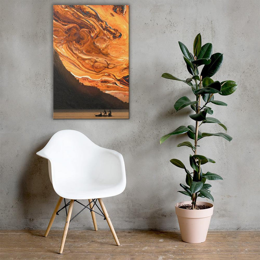Me and you Outside - canvas