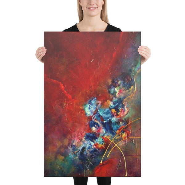 Visa V - canvas