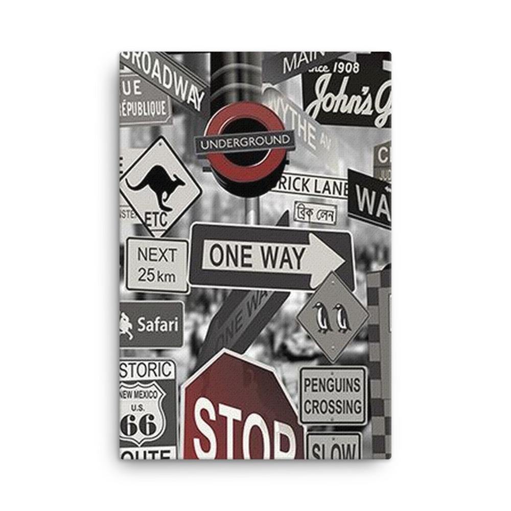 One Way Leinwand