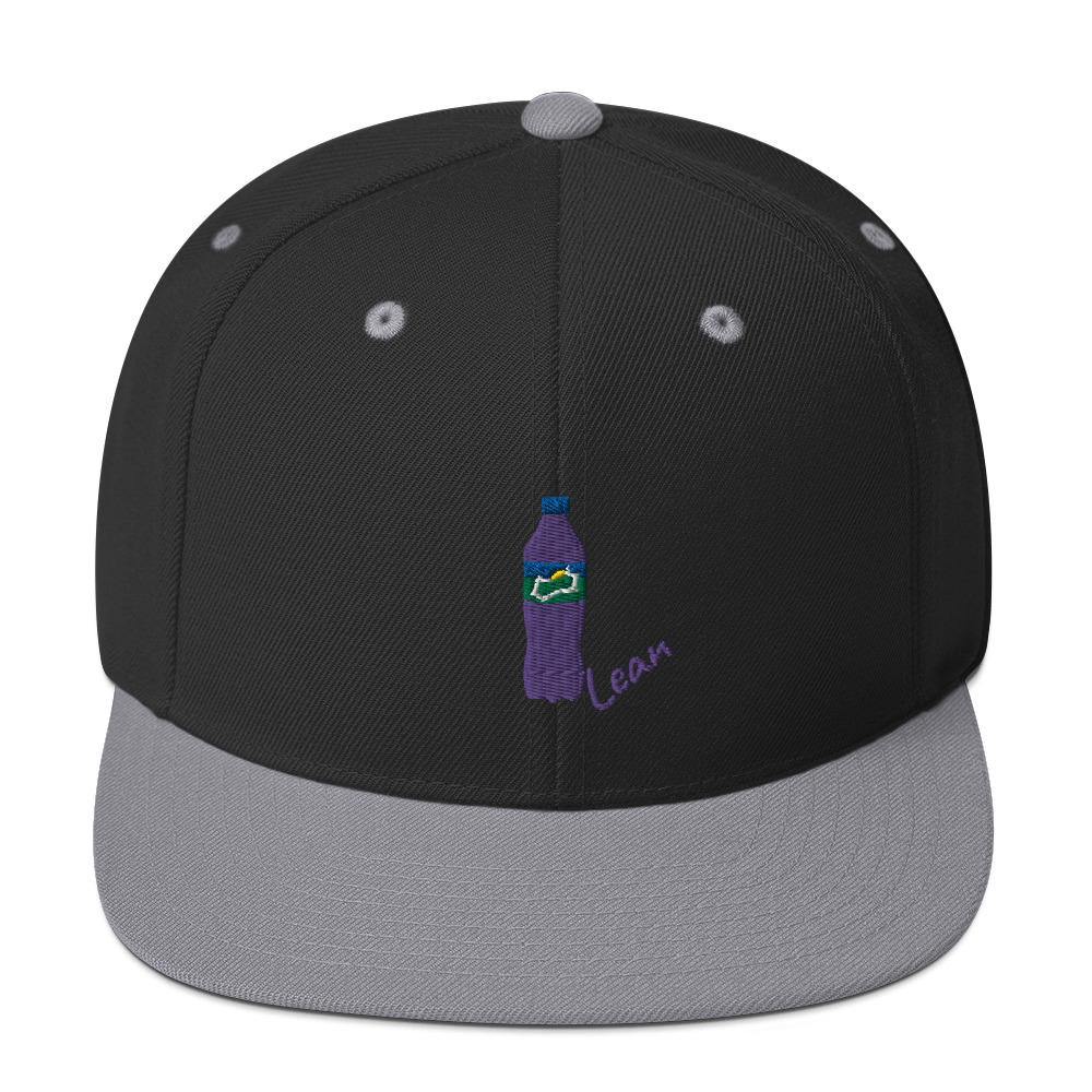 Lean snapback cap