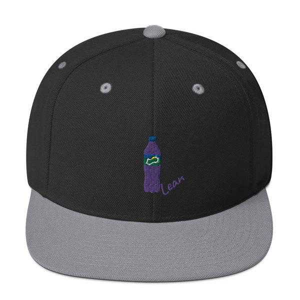 Lean snapback cap