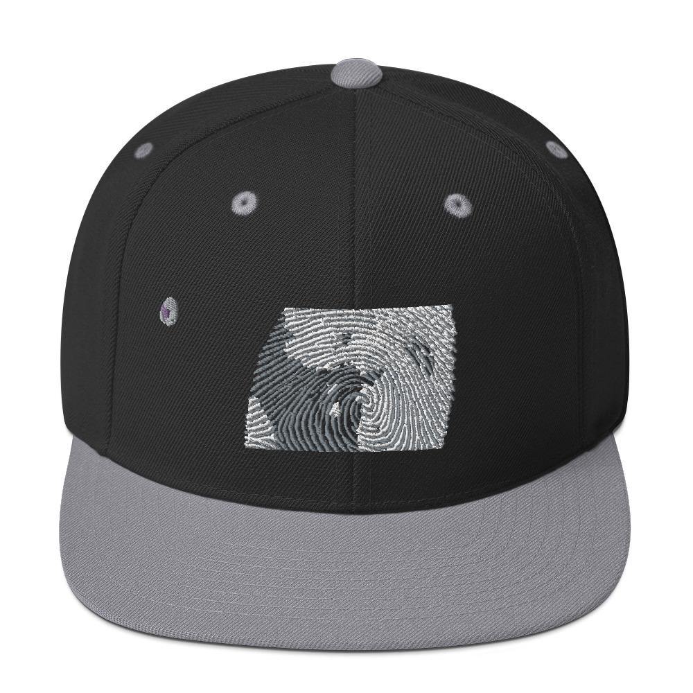 Sensory touch snapback cap