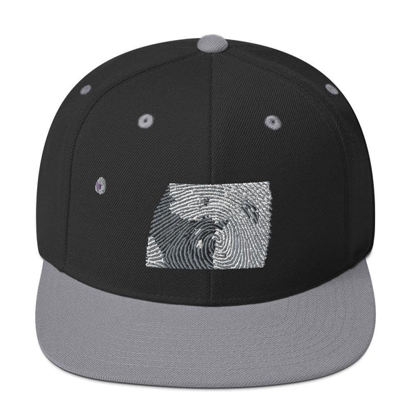 Sensory touch snapback cap