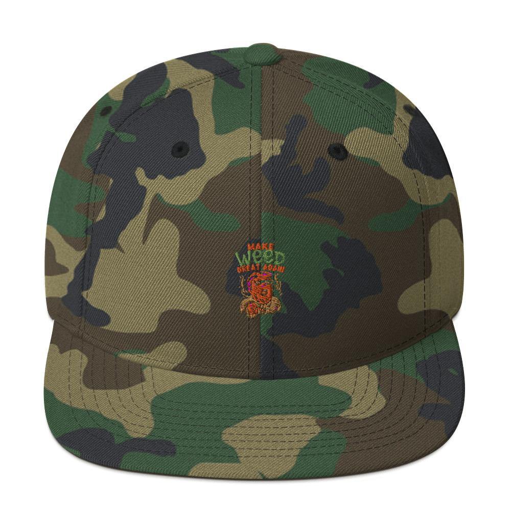 Make Weed Great Again Snapback-Cap