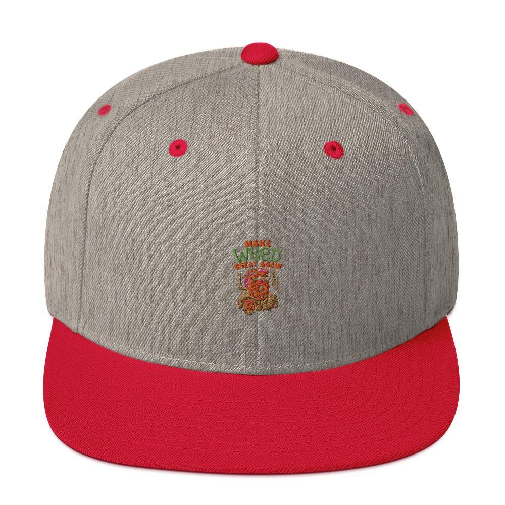 Make Weed Great Again Snapback-Cap