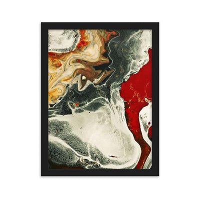 Smash Schwarzlichtposter gerahmtes Poster - Produktbild 2 - NiZED