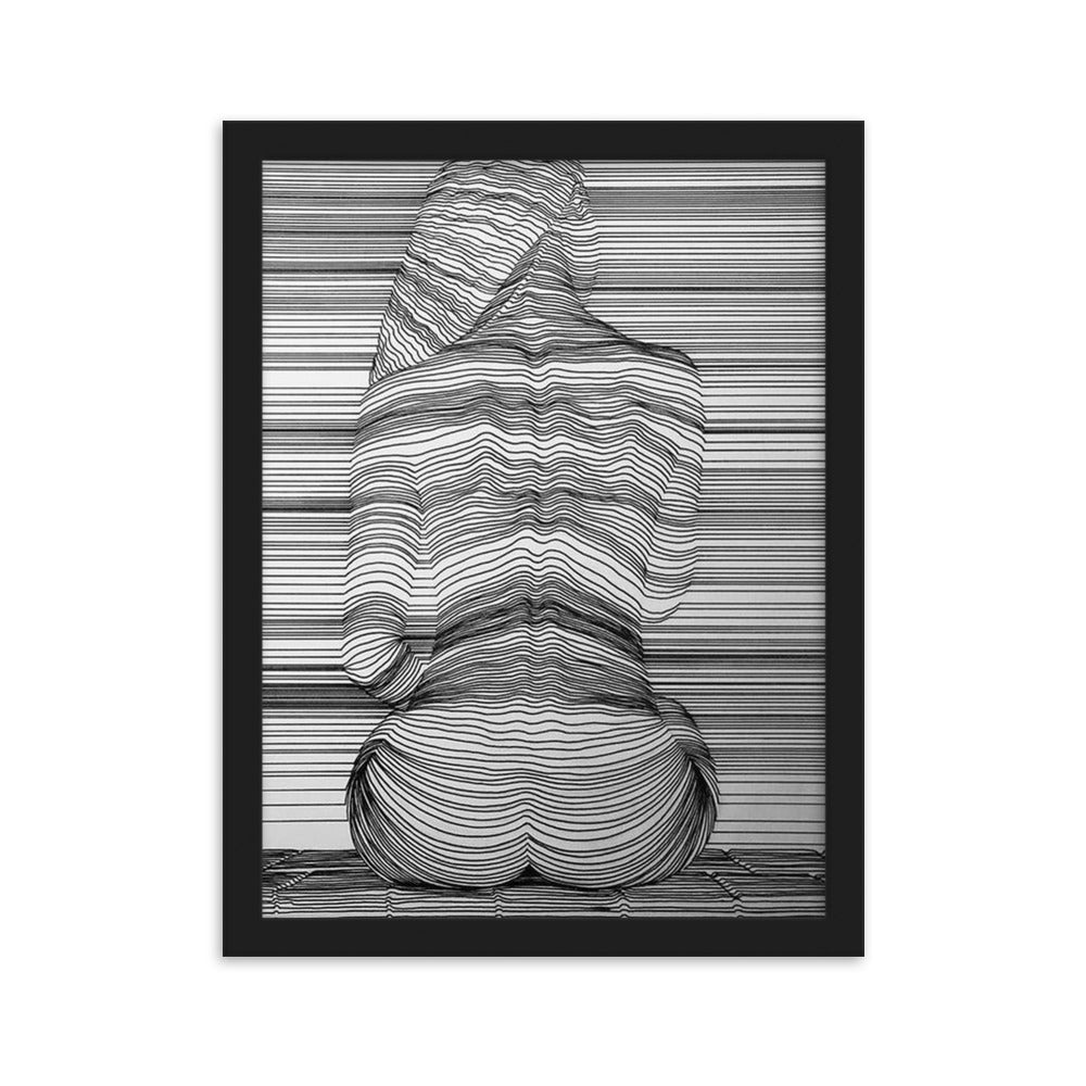 Incandescence - Gerahmtes Poster