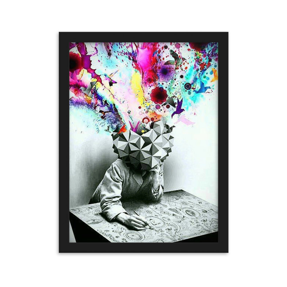 Creativ Minds - Gerahmtes Poster