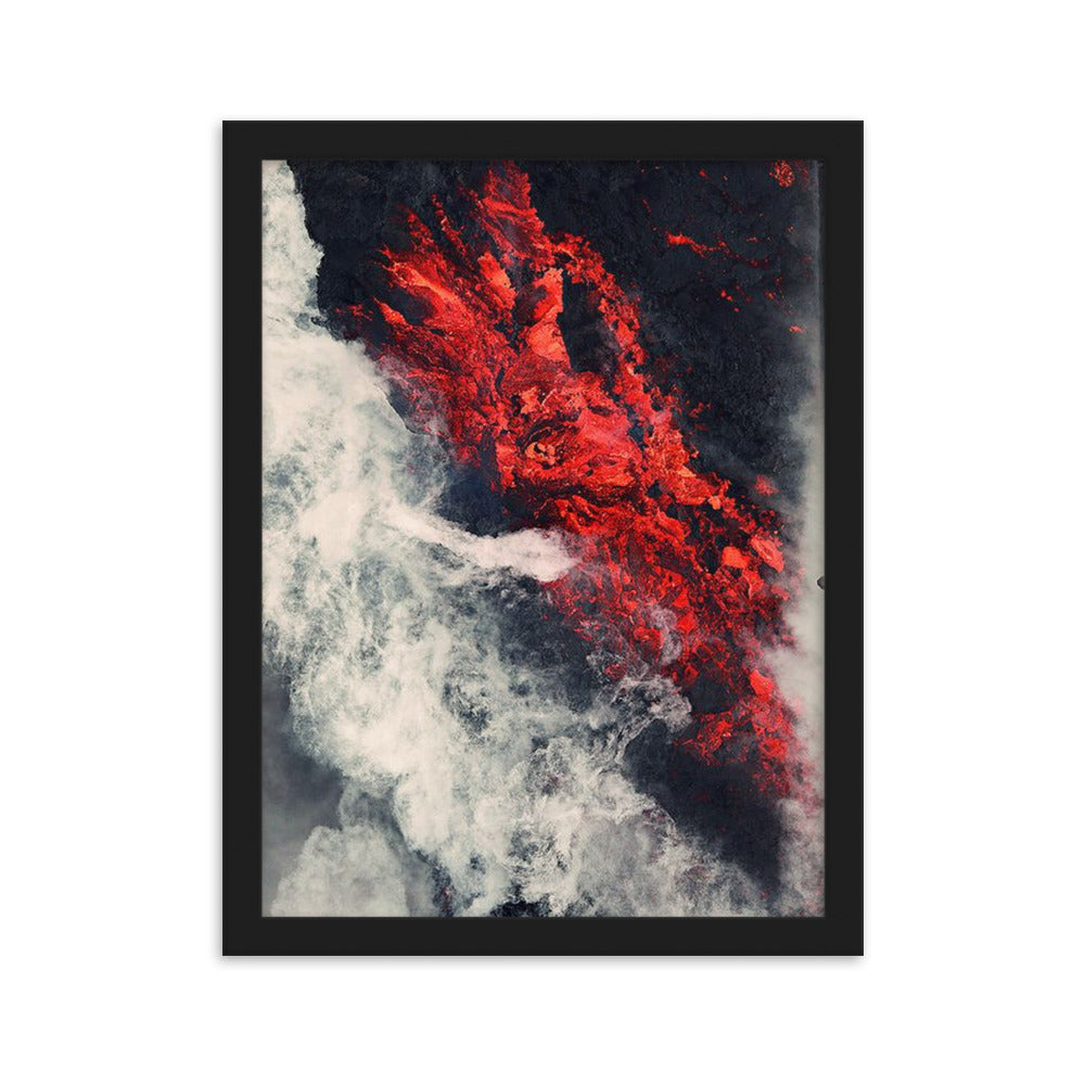 Impact - Gerahmtes Poster